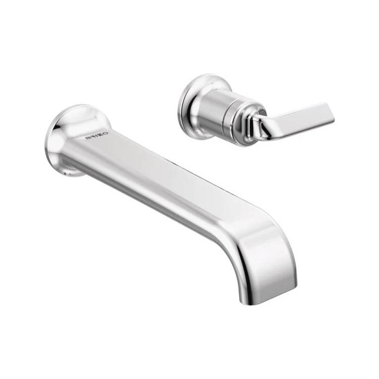 Handle Kit Allaria Zinc 1 Twist Lever Brilliance Black Onyx for Wall Mount Lavatory - Frankwebs