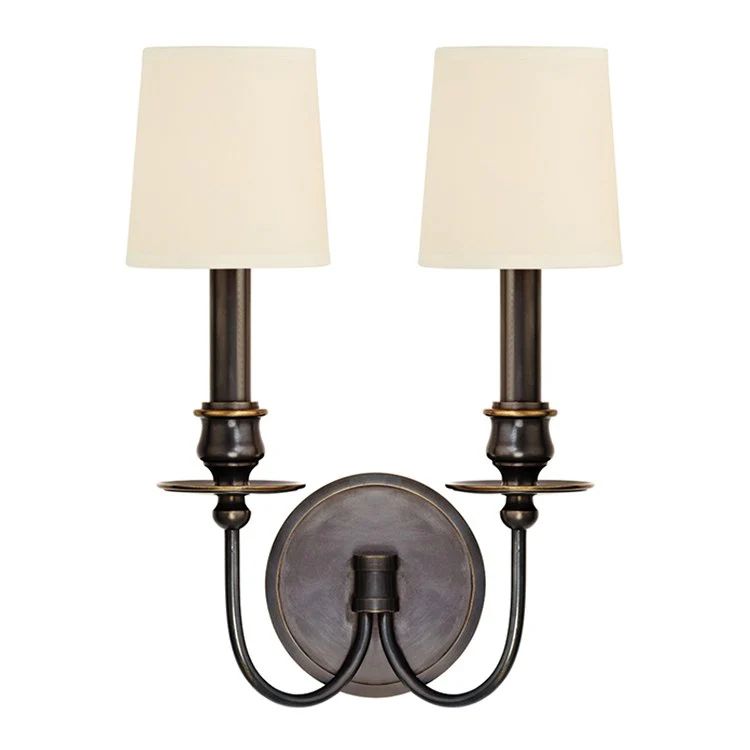 Cohasset Two-Light Wall Sconce - Frankwebs