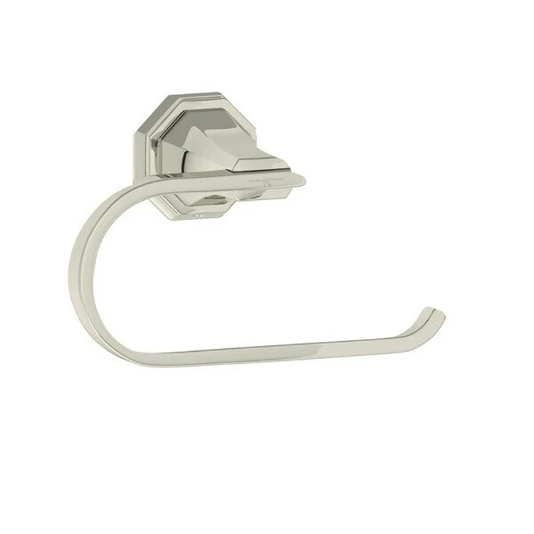 Toilet Paper Holder Deco Polished Chrome Brass 6.375 Inch 3 Inch Wall Mount - Frankwebs
