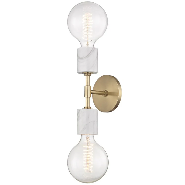 Asime Two-Light Wall Sconce - Frankwebs