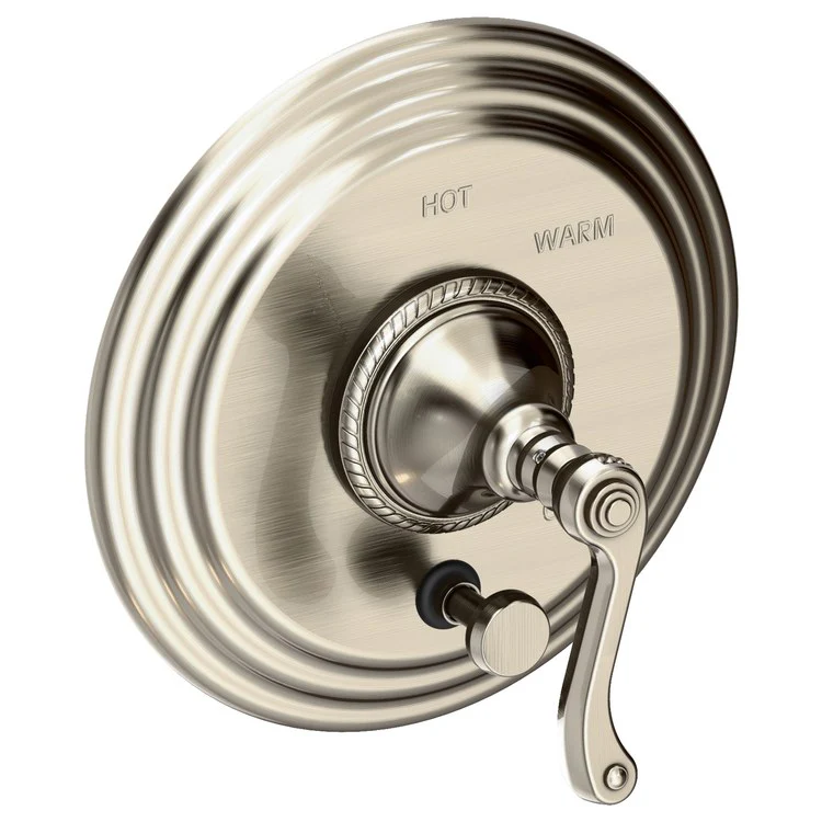 Amisa Pressure Balance Tub/Shower Valve Trim Only with Lever Handle - Midnight Chrome - Frankwebs