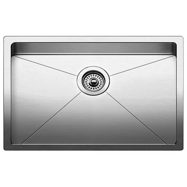 Kitchen Sink Cuvee 28 x 18 Inch Single Bowl R15 Large Single Polished Satin Undermount - Frankwebs