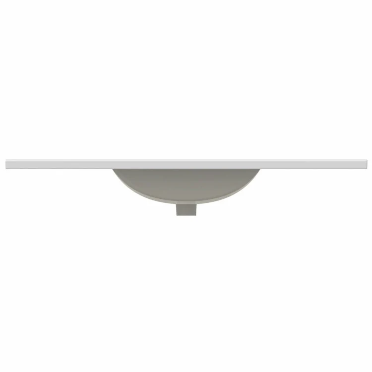 Vanity Top Ceramic Top Centerset 49 x 22 Inch White 8 Inch Spread Ceramic 3 Hole 1-4/5 Centimeter - Frankwebs