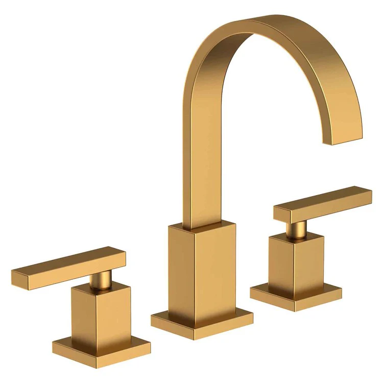 Secant Two Handle Widespread Bathroom Faucet with Drain - Frankwebs