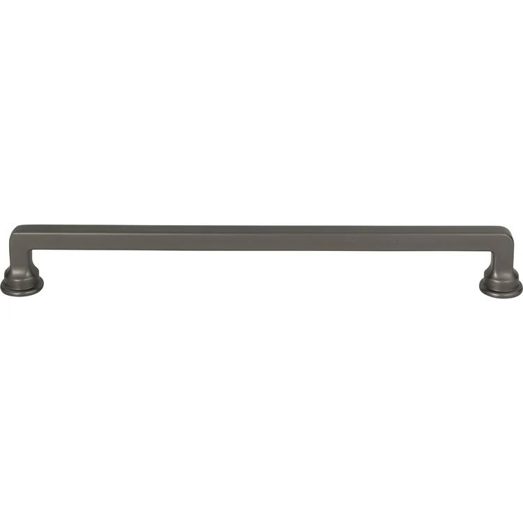 Drawer Pull Atlas Oskar Matte Black Zinc Alloy 8-13/16 Inch - Frankwebs
