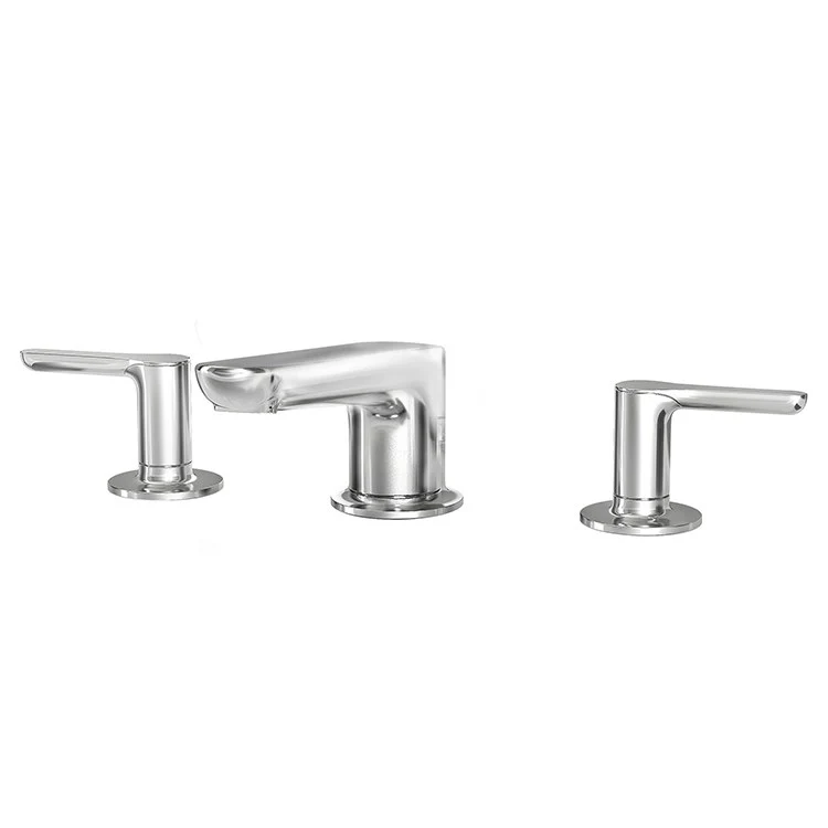Studio S Two Handle ADA Widespread Bathroom Faucet with Pop-Up Drain and Lever Handles - Frankwebs