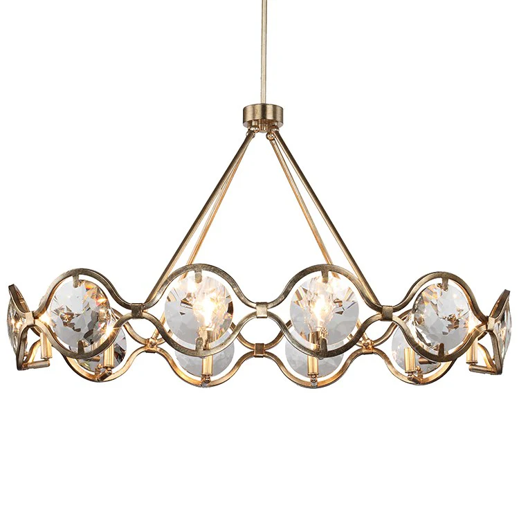 Quincy Ten-Light Chandelier - Frankwebs