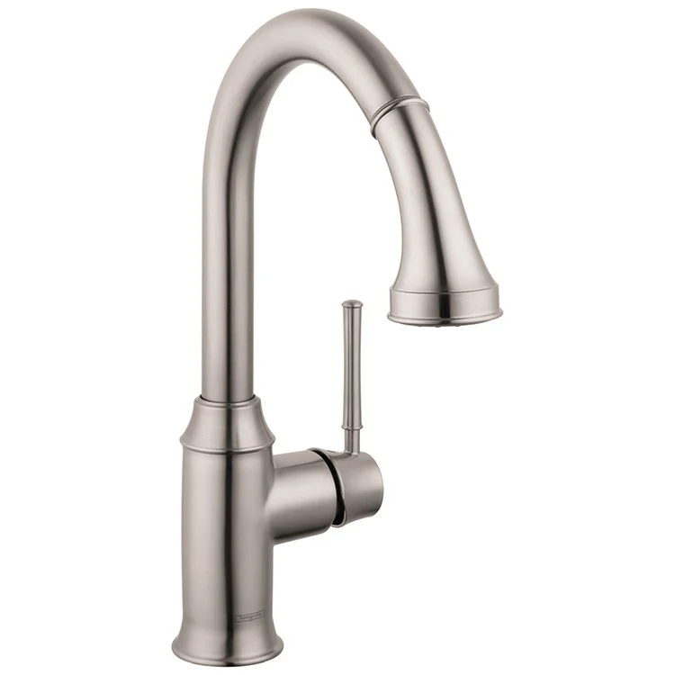 Talis C Single Handle Pull Down Kitchen Faucet with Dual Spray - Frankwebs