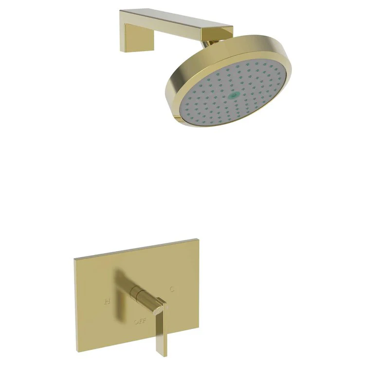 Metro Pressure Balance Shower Trim with Lever Handle - Antique Copper - Frankwebs