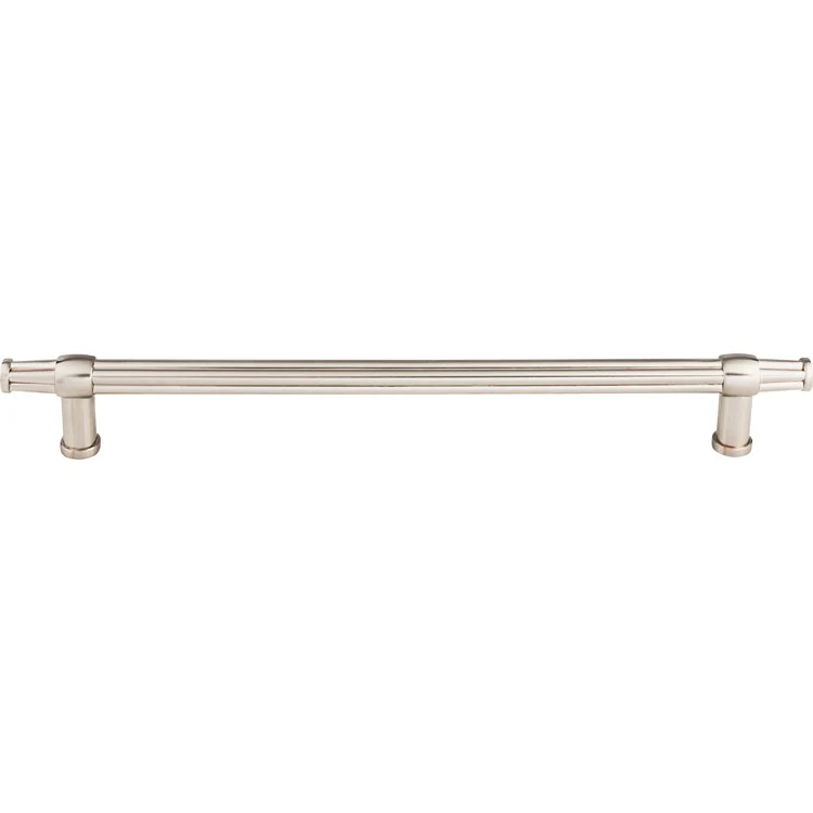 Pull Luxor for Decorative Hardware Brushed Satin Nickel Zinc Alloy 12 Inch - Frankwebs