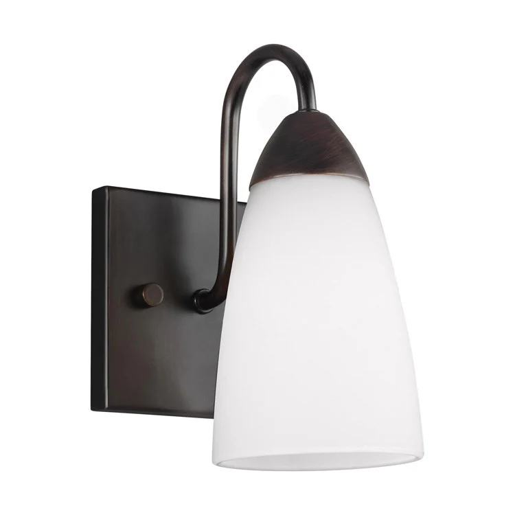 Seville Single-Light Bathroom Wall Sconce - Frankwebs