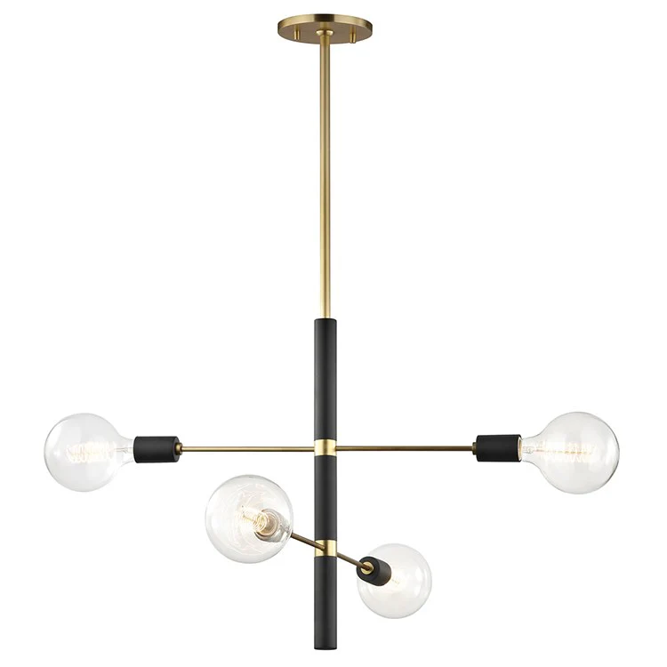 Astrid Four-Light Chandelier - Frankwebs
