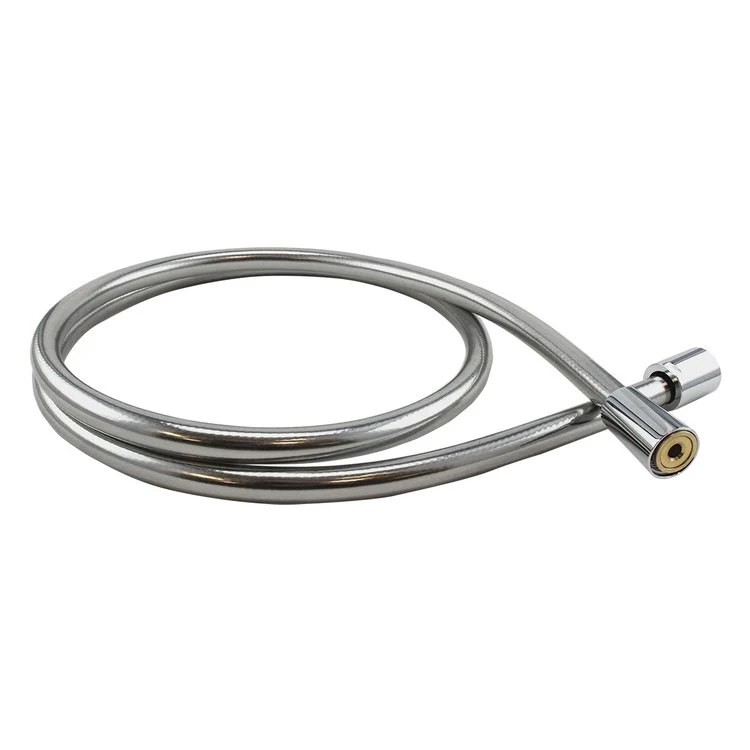 Handshower Hose Kink-Free Swivel Nut 63 Inch Brushed Nickel G 1/2 PVC - Frankwebs