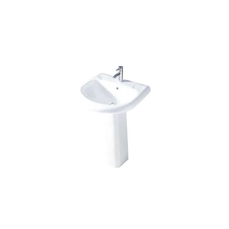 Pedestal White Orient Lavatory Vitreous China for B/3-181 & B/3-188 Basins - Frankwebs