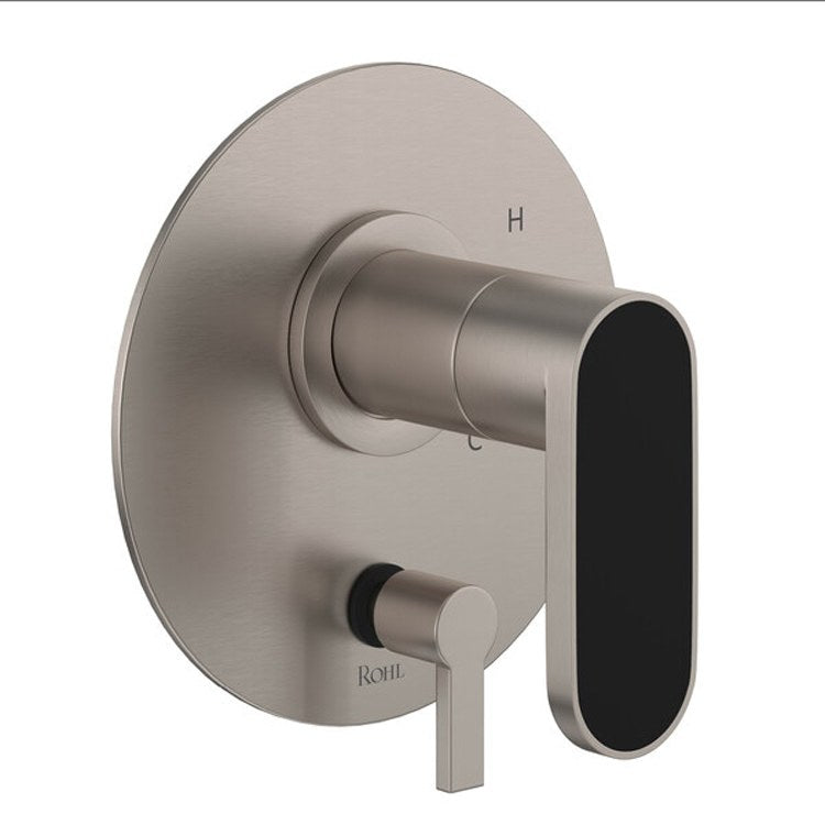 Pressure Balance Valve Trim Miscelo with Diverter 1 Metal Lever with Nero Inserts Polished Chrome 5.5 Gallons per Minute - Frankwebs