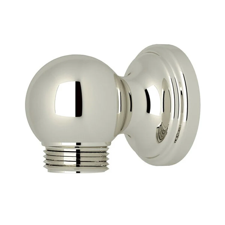 Handshower Elbow Drop 2.5 Inch Brass Polished Chrome 1/2IN FNPT Inlet 3/4IN Male Outlet for Riser - Frankwebs
