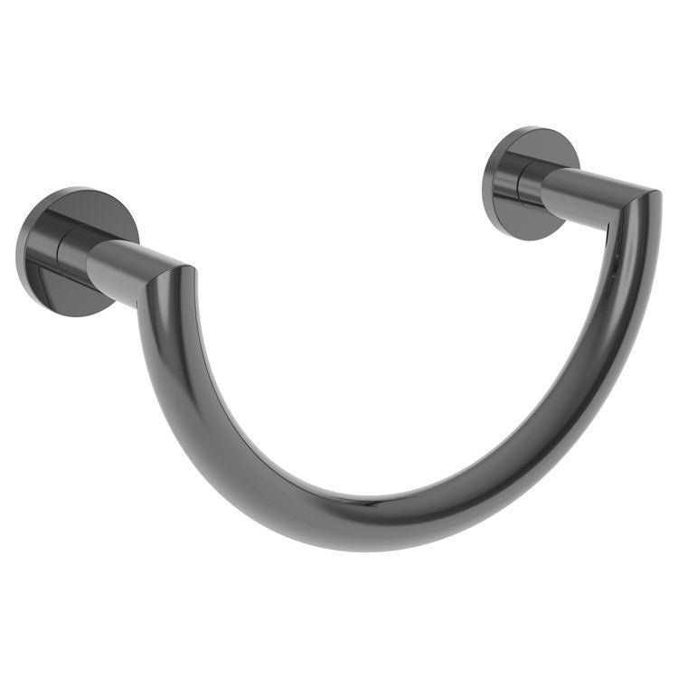 Towel Ring Priya 7-13/16 Inch Curve Open Antique Brass 3 Inch - Frankwebs