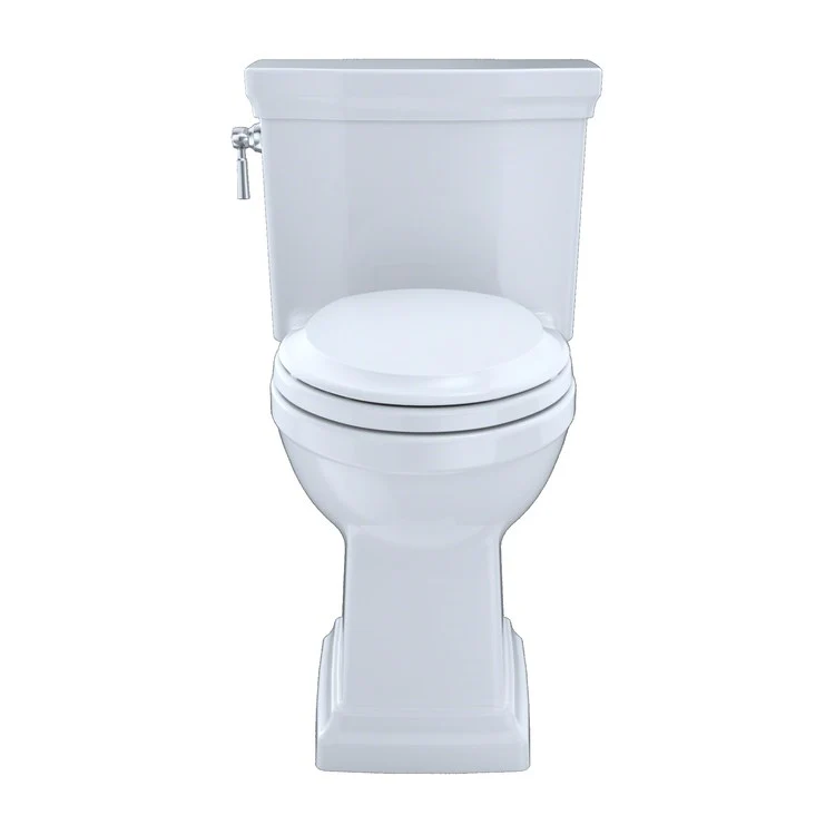 Toilet Promenade II 1 Pieces Universal Height Ebony Elongated ADA 29-1/4 Inch 1.0 Gallons per Flush Left Hand Chrome Soft Close - Frankwebs