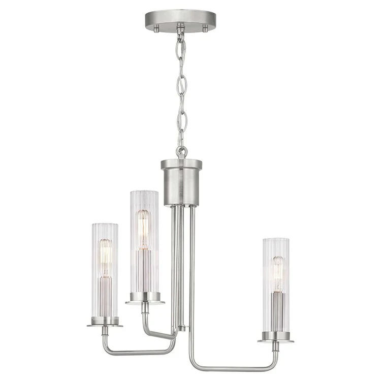 Rainey Three-Light. Convertible Semi-Flush Mount Ceiling Fixture/Pendant - Frankwebs