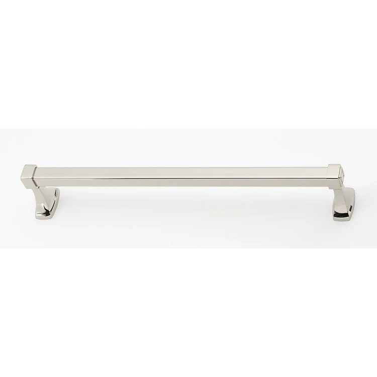 Towel Bar Cube Bath 18 Inch Polished Nickel Brass 3-1/16 Inch - Frankwebs