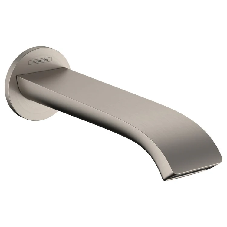 Tub Spout Vivenis Less Diverter Chrome 8-1/4 Inch Brass 1/2 IN NPT - Frankwebs