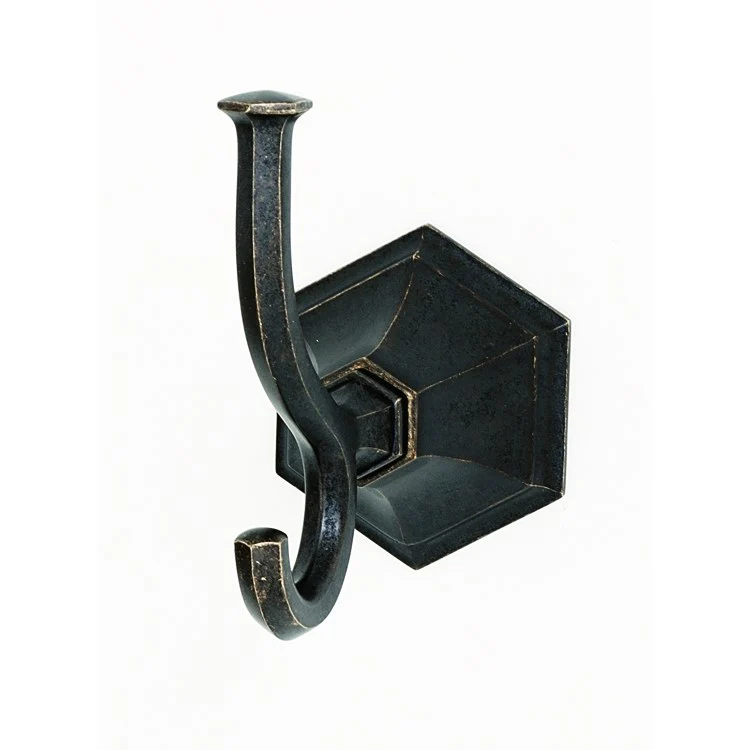 Robe Hook Nicole Bath Universal Polished Nickel 4-1/16 Inch 3-1/4 Inch Wall Mount Brass - Frankwebs