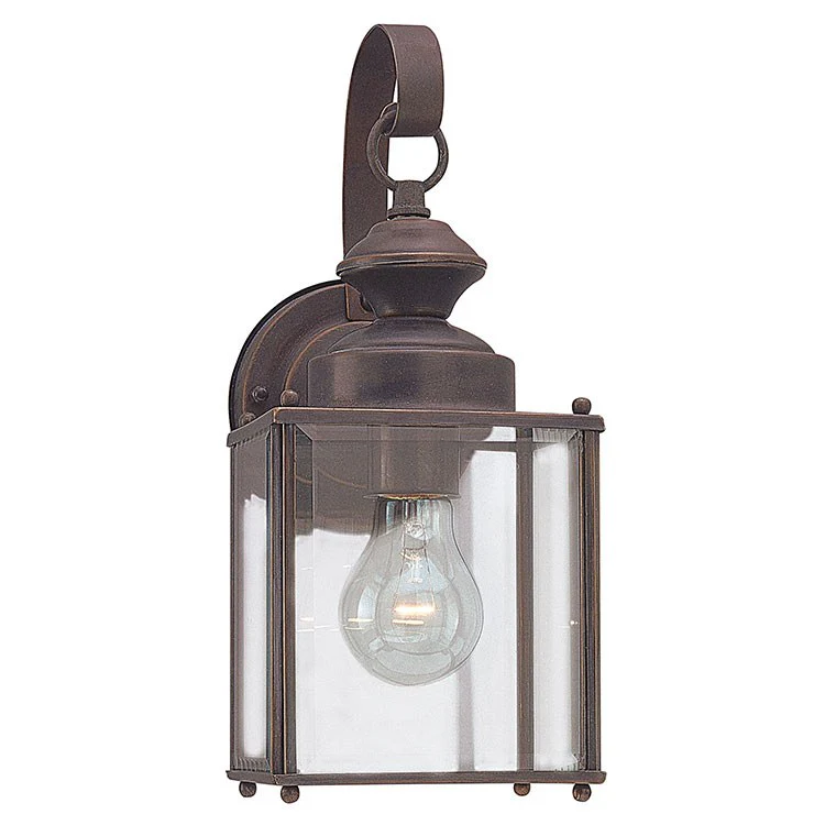 Jamestowne Single-Light Outdoor Wall Lantern - Frankwebs