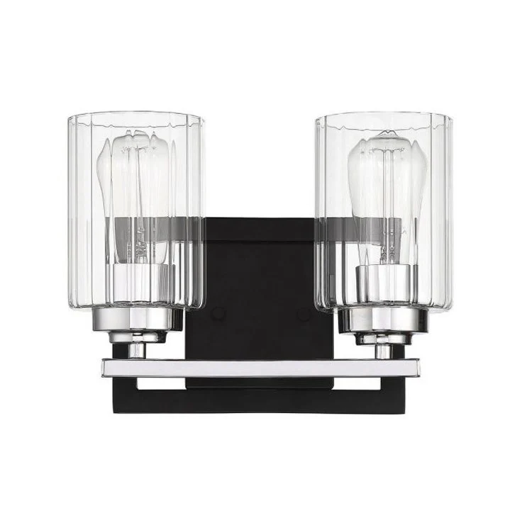 Redmond Two-Light Bathroom Vanity Fixture - Frankwebs