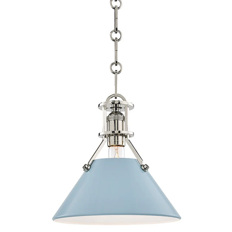 Painted No.2 Single-Light Small Pendant by Mark D. Sikes - Frankwebs