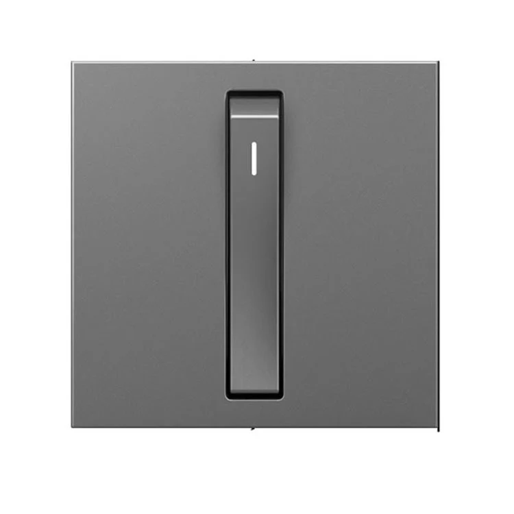 Wall Switch adorne Whisper/Single-Pole/3-Way 15 Amps 120 Volt Magnesium - Frankwebs