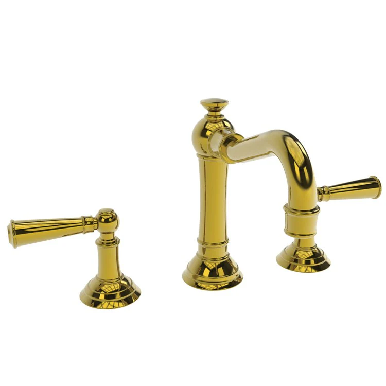 Lavatory Faucet Jacobean Widespread 8 to 20 Inch Spread 2 Lever ADA Flat Black 1.2 Gallons per Minute Brass Spout Height 4-3/16 Inch - Frankwebs