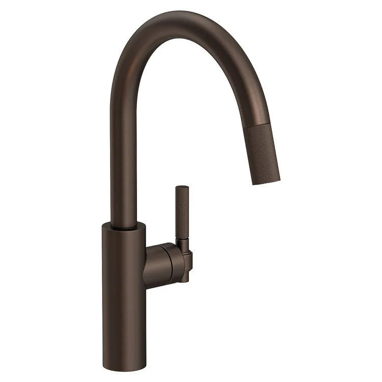 Kitchen Faucet Muncy 1 Lever ADA Oil Rubbed Bronze Pull Down Spout Height 9-3/5 Inch 1.8 Gallons per Minute - Frankwebs