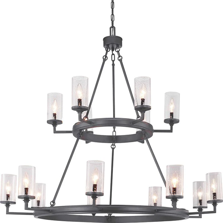 Gresham Fifteen-Light Two-Tier Chandelier - Frankwebs