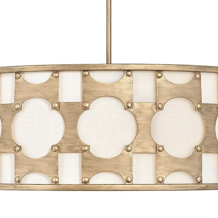 Carter Six-Light Drum Chandelier - Frankwebs