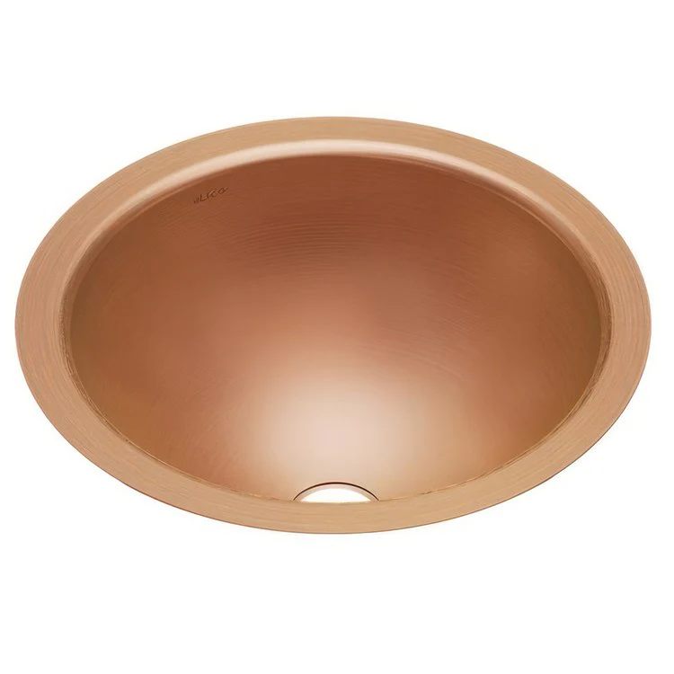 Lavatory Sink CuVerro 14.5 x 14.5 Inch Round ADA Lustrous Satin - Frankwebs
