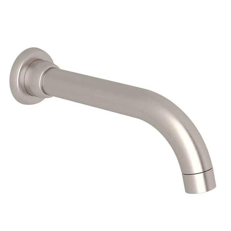 Tub Spout Holborn Tubular Non-Diverter Polished Nickel 16-20 Gallons per Minute Brass - Frankwebs