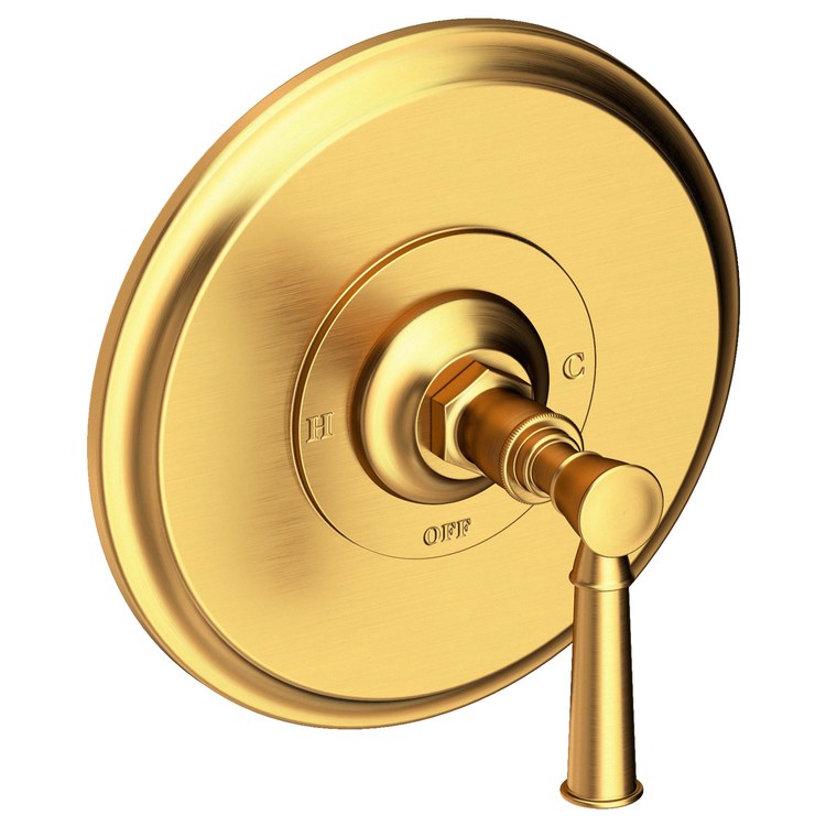 Pressure Balance Valve Trim Vander Round 1 Lever Antique Brass ADA Depth 4 Inch - Frankwebs