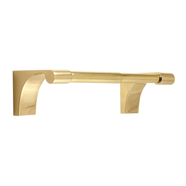 Toilet Paper Holder Luna Polished Brass 6-1/4 Inch 2-3/4 Inch Wall Mount - Frankwebs