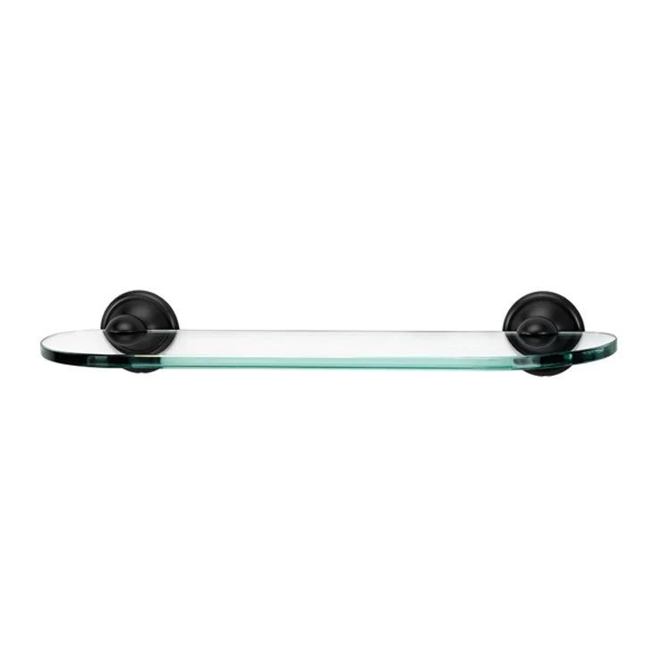 Shelf Yale Bath with Brackets Satin Nickel 18 Inch Brass/Glass - Frankwebs