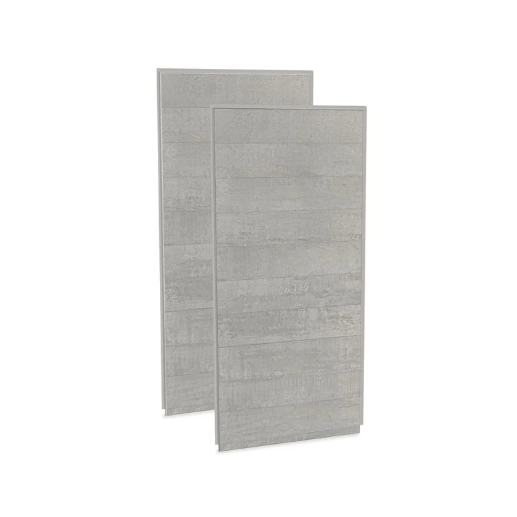Shower Wall Utile 2 Piece Corner 36 x 1-1/8 x 80 Inch Factory Rough Vapor Composite 36x1-1/8x80 Inch - Frankwebs