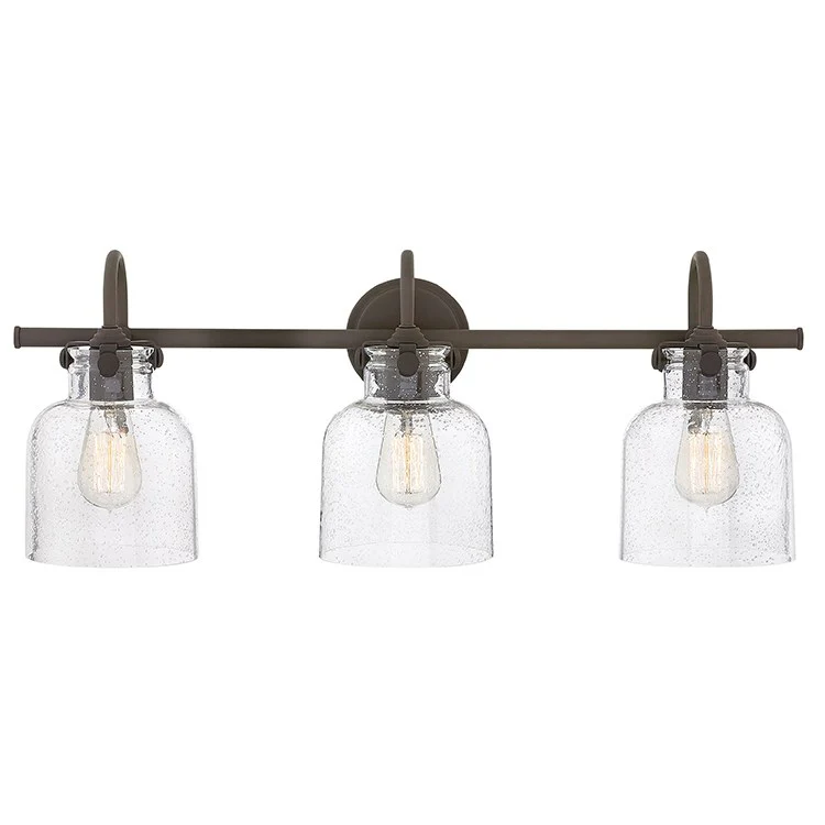 Congress Three-Light Bathroom Lighting Fixture - Frankwebs