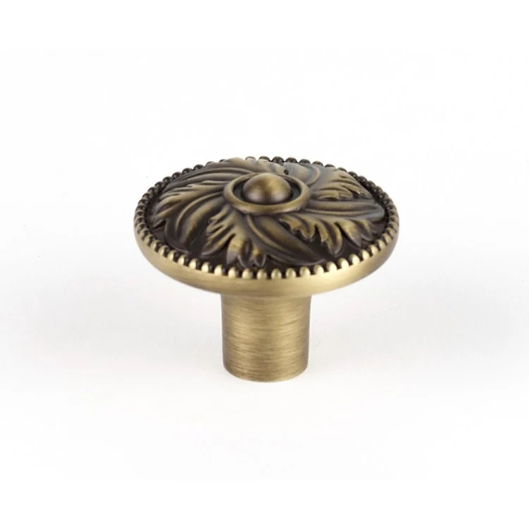 Knob Hickory Round Barcelona Brass 1-1/2 Inch 1-1/4 Inch 1-1/2 Inch - Frankwebs