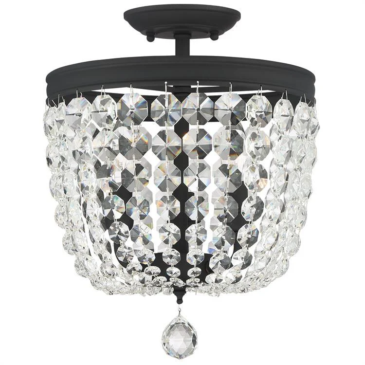 Archer Three-Light Flush Mount Ceiling Fixture - Frankwebs