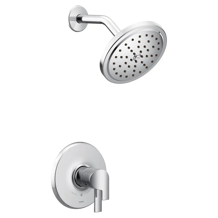 Shower Trim Doux M-Core 4-Series 2 Lever Brushed Nickel WaterSense ADA 1.75 Gallons per Minute - Frankwebs