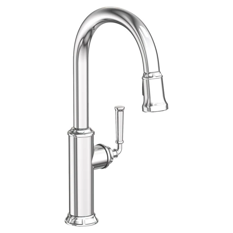 Kitchen Faucet Gavin 1 Lever ADA Polished Gold PVD Pull Down Spout Height 10-3/8 Inch 1.8 Gallons per Minute - Frankwebs
