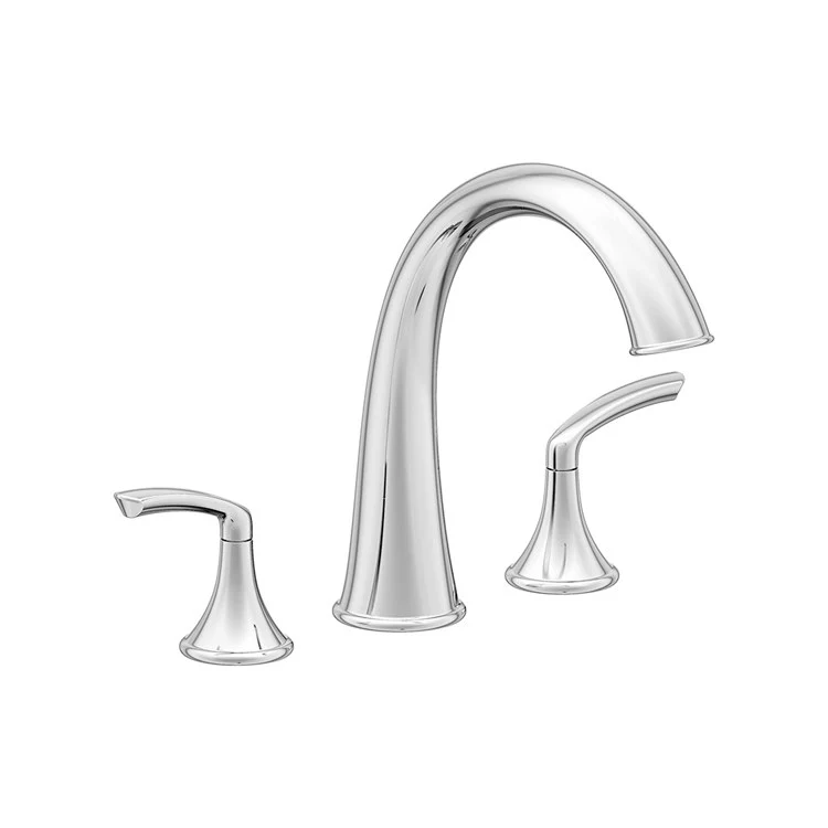 Elm Two Handle Roman Tub Filler without Handshower - Frankwebs