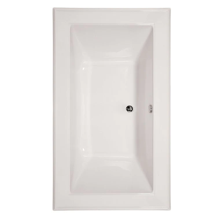 Air Tub Designer Collection Angel Drop-In White Rectangle 6 Jet Acrylic 66 x 42 x 22 Inch - Frankwebs