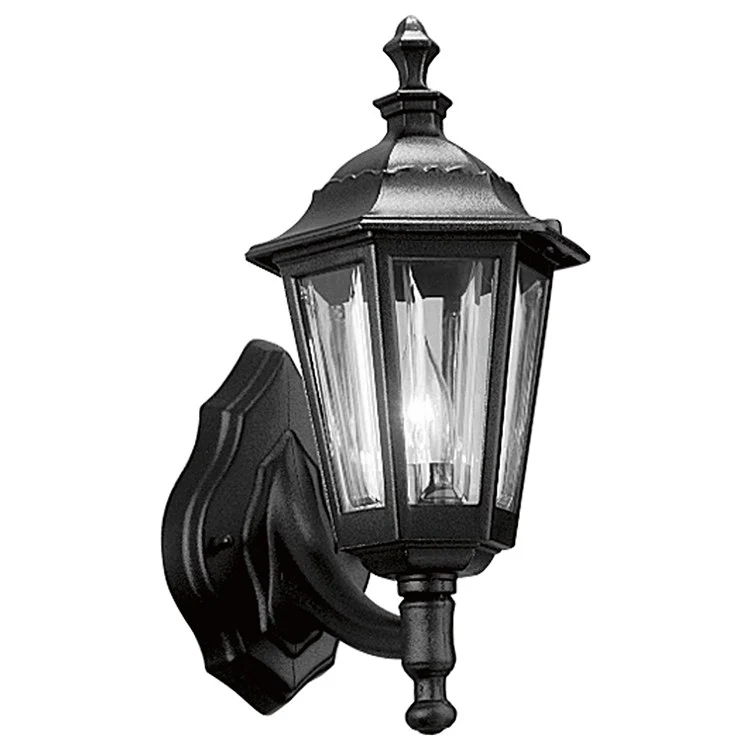 Traditional Single-Light Cast Aluminum Wall Lantern - Frankwebs