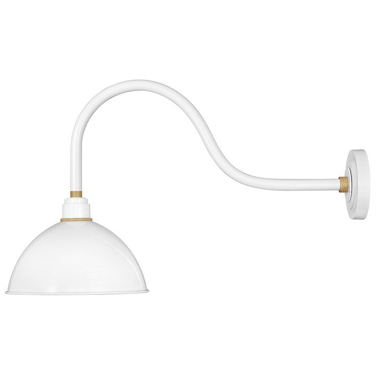 Foundry Single-Light Medium Outdoor Wall Sconce - Frankwebs