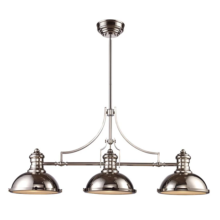 Chadwick Three-Light Billiard Chandelier - Frankwebs